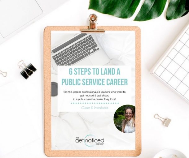 6 steps to get unstuck and land a public service career